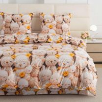 Komplet pościel 3 częściowy (160x200cm/6kompletów)