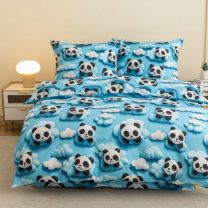 Komplet pościel 2 częściowy (140x200cm/6kompletów)