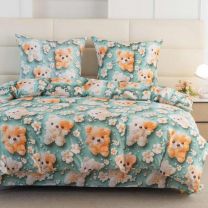 Komplet pościel 2 częściowy (140x200cm/6kompletów)