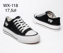 Trampki wiążane damskie(36-41/12P)