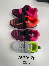 Buty sportowe na rzepy chłopięce i dziewczynka (25-30/12P)