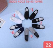 (36-43/10P)_Trampki wsuwane damskie