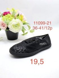 Trampki wiążane damskie(36-41/12P)