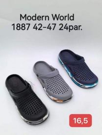 Klapki kroksy męskie (42-47/24P)