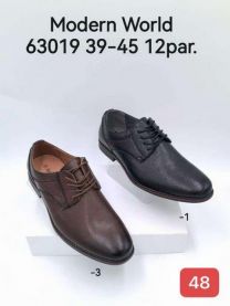 Półbuty wiązane męskie (39-45/12P)