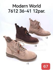 Botki na płaskim (36-41/12P)