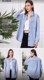 Koszula jeansowa damska (XS-XL/10szt)