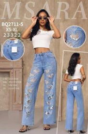 Spodnie jeans damskie (XS-XL/10szt)