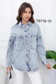 Koszula jeansowa damska (XS-XL/10szt)