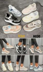 Buty Sportowe Wiązane Damskie (36-41/12P)