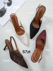 Sandały na szpilce (36-41/12 Par)