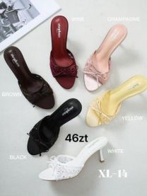 Klapki na obcasie (36-41/12P)