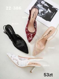 Sandały na szpilce (36-41/12 Par)