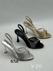 Sandały na szpilce (36-41/12 Par)