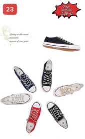 Trampki wiążane damskie(36-42/12P)