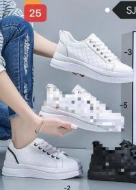 Buty Sportowe Wiązane Damskie (36-41/12P)