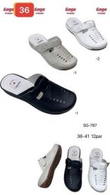 Klapki zakryte palce damskie(36-41/12P)