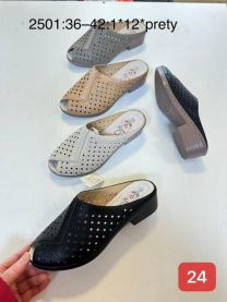 Klapki na obcasie (36-42/12P)