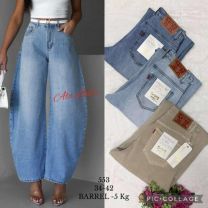 Spodnie jeans damskie (34-42/12szt)