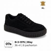 buty sportowe wiązane damskie (36-41/8P)