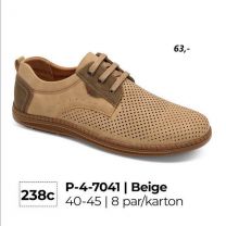 Półbuty wiązane męskie (40-45/8P)