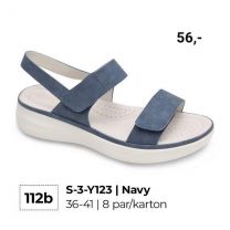 Sandały na koturnie (36-41/8P)