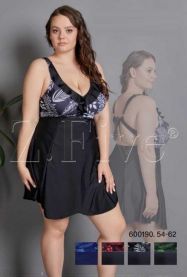 Strój kąpielowy jednoczęściowy damskie (54-62/5szt)