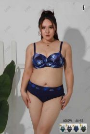 Strój kąpielowy dwuczęściowy damskie (44-52/5kpt)