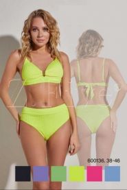 Strój kąpielowy dwuczęściowy damskie (38-46/5kpt)