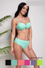 Strój kąpielowy dwuczęściowy damskie (36-42/4kpt)