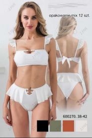 Strój kąpielowy dwuczęściowy damskie (38-42/12kpt)