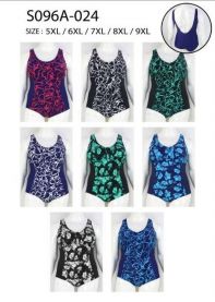 Strój kąpielowy jednoczęściowy damskie (5-9XL/5szt)