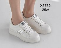 buty sportowe wiązane damskie (36-41/12P)