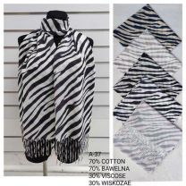 Szaliki damskie (uniwersalny/12szt)