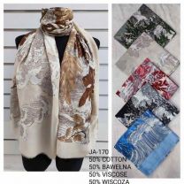 Szaliki damskie (uniwersalny/12szt)