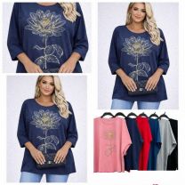 Bluzka damska (2XL-5XL/12szt)