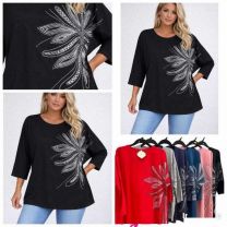 Bluzka damska (2XL-5XL/12szt)