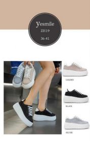 Buty Sportowe Wiązane Damskie (36-41/12P)