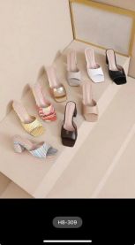 Klapki na obcasie (36-41/12P)