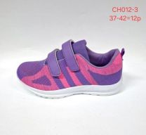 Buty sportowe na rzepy damskie (37-42/12P)