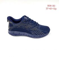 buty sportowe wiązane damskie (37-42/12P)