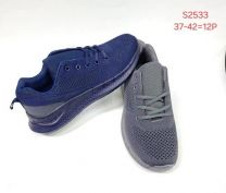 buty sportowe wiązane damskie (37-42/12P)