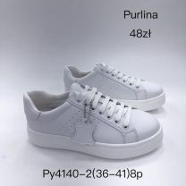 buty sportowe wiązane damskie (36-41/8P)