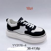 Buty Sportowe Wiązane Damskie (36-41/8P)