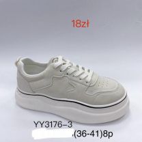 Buty Sportowe Wiązane Damskie (36-41/8P)