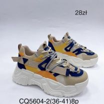 Buty Sportowe Wiązane Damskie (36-41/8P)