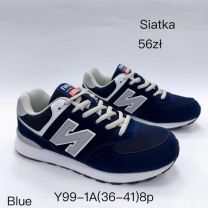 buty sportowe wiązane damskie (36-41/8P)