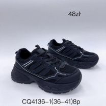 buty sportowe wiązane damskie (36-41/8P)