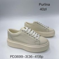 Buty Sportowe Wiązane Damskie (36-41/8P)