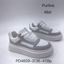 Buty Sportowe Wiązane Damskie (36-41/8P)